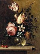 Flowers in a Vase Hans Bol